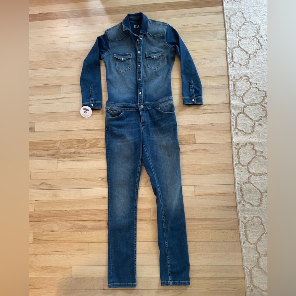 Donna Ida Sadie Boiler Suit in Color Fawcett